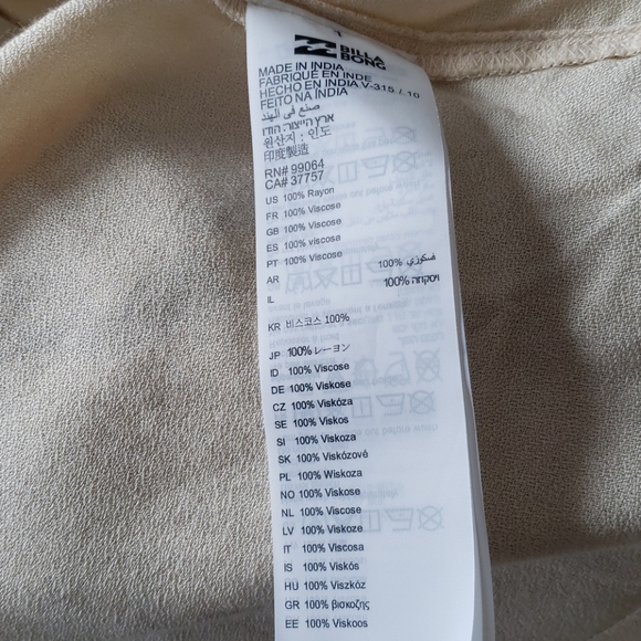 Billabong Ko Ko Mo Kimono Cover Up M/L - Picture 9 of 10